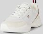 Tommy Hilfiger chunky leren sneakers wit - Thumbnail 2