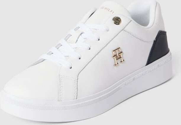 Tommy Hilfiger Plateausneakers TH COURT SNEAKER met th-sierelement - Foto 10
