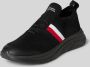 Tommy Hilfiger Slip-on sneakers MODERN RUNNER KNIT STRIPES ESS Veterschoen vrijetijdsschoen slipper met zijstrepen - Thumbnail 4