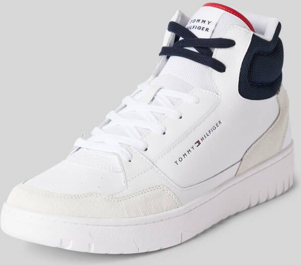 Tommy Hilfiger High top sneakers van echt leer model 'BASKET CORE'