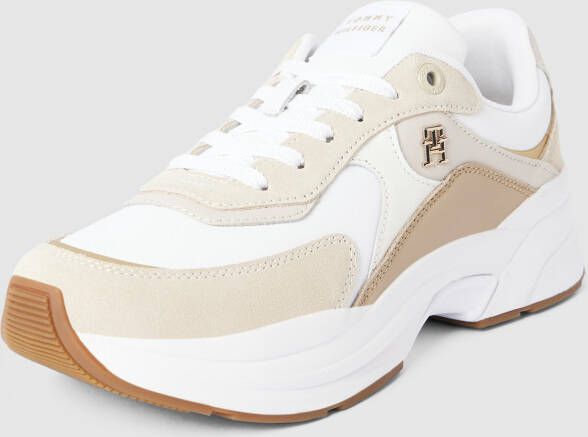 Tommy Hilfiger Sneakers van leermix model 'CHUNKY'
