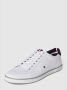 Tommy Hilfiger Harlow 1D FM0FM00596-100 Mannen Wit Sneakers - Thumbnail 5