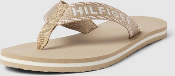 Tommy Hilfiger Teenslippers met labeldetail