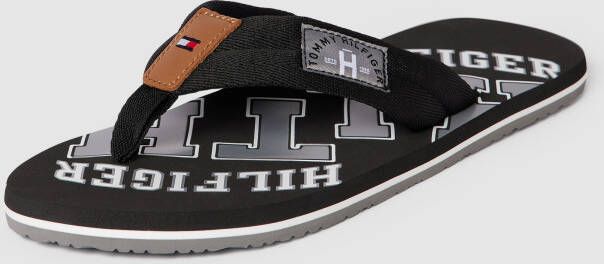 Tommy Hilfiger Teenslippers ESSENTIAL TH BEACH SANDAL zomerschoen slippers badschoen zwemschip met logoprint - Foto 5
