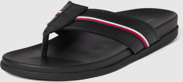 Tommy Hilfiger Teenslippers met labeldetails