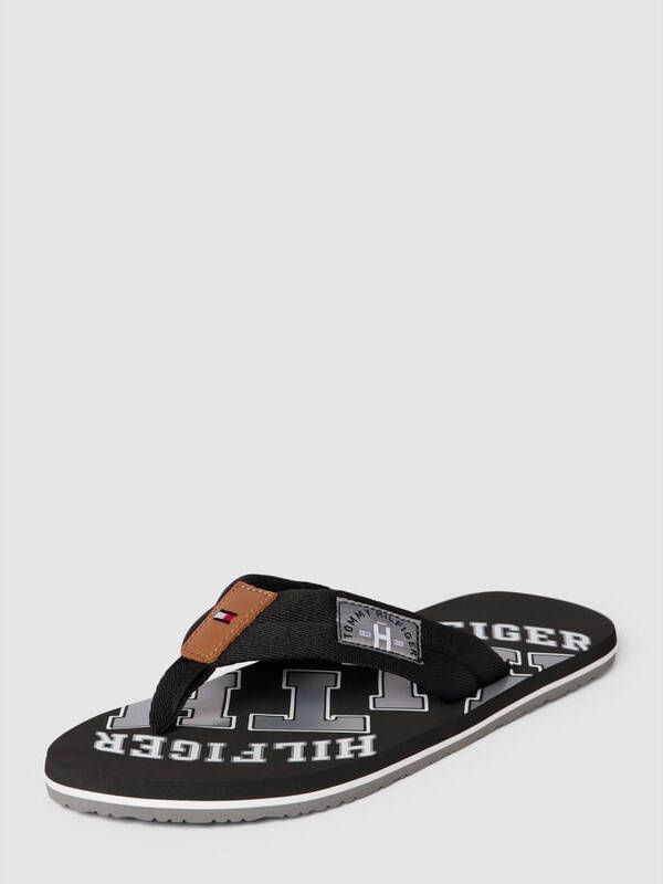 Tommy Hilfiger Teenslippers met labeldetails