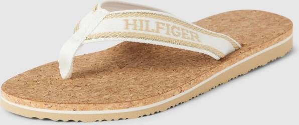 Tommy Hilfiger Teenslippers met labelmotief