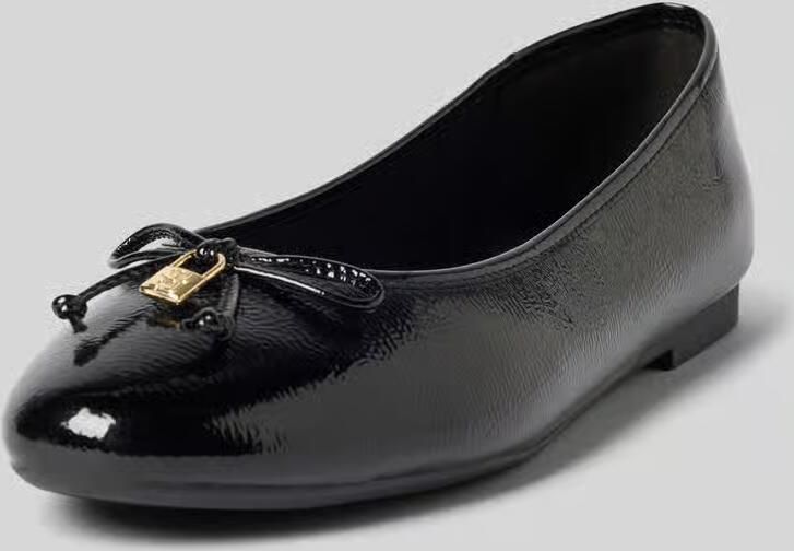 Tommy Hilfiger Ballerina's van lakleer