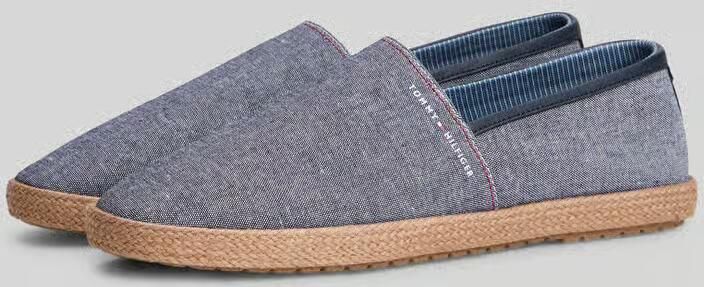 Tommy Hilfiger Espadrilles van puur katoen met labelopschrift - Foto 2