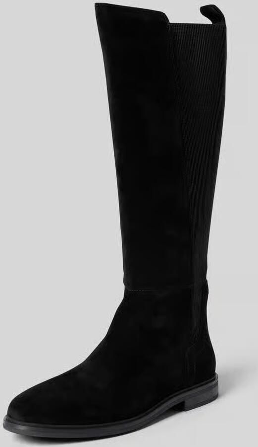 Tommy Hilfiger Laarzen FLAG SUEDE LONG BOOT lange laars ritssluitinglaars met logovlaggen-detail - Foto 2