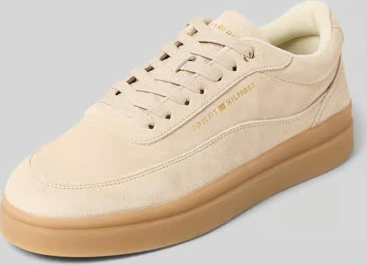 Tommy Hilfiger Plateausneakers MODERN COURT SNEAKER SUEDE vrijetijdsschoen lage schoen veterschoenen met zacht gepolsterde schacht - Foto 3