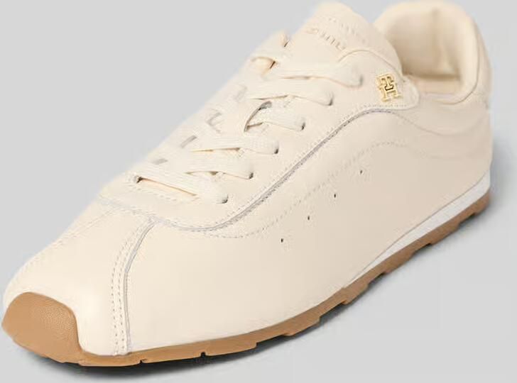 Tommy Hilfiger Lage sneakers van echt leer - Foto 4