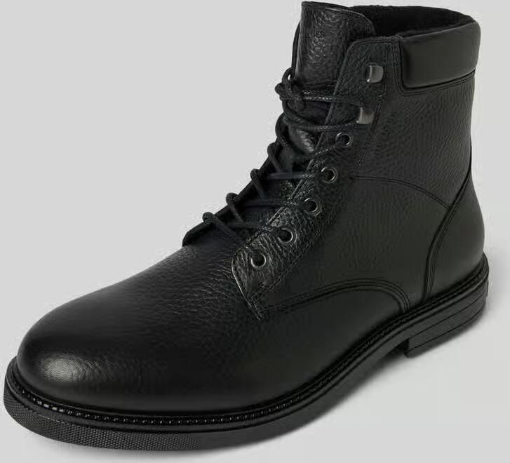 Tommy Hilfiger Zwarte outdoor enkellaarzen voor mannen Black Heren - Foto 2