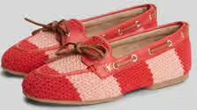 Tommy Hilfiger 'Loafer in structuurlook met strik'