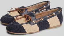 Tommy Hilfiger 'Loafer in structuurlook met strik'