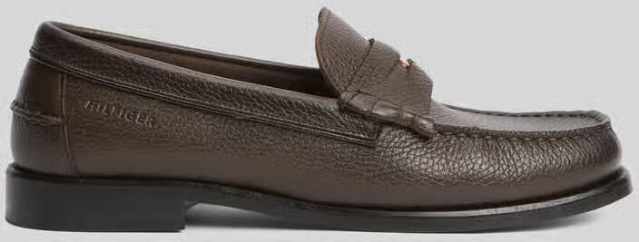Tommy Hilfiger Loafers van echt rundleer met logodetail - Foto 2