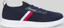Tommy Hilfiger low-top-look sneakers met labelstitching
