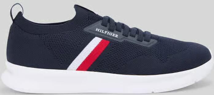 Tommy Hilfiger low-top-look sneakers met labelstitching