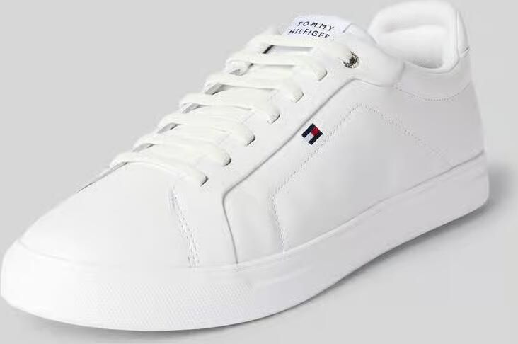 Tommy Hilfiger Tennisschoenen Baskets Sportswear Cuir Synthétique Blanc - Foto 11