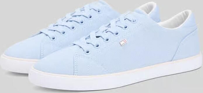 Tommy Hilfiger Low-top sneakers van canvas - Foto 7