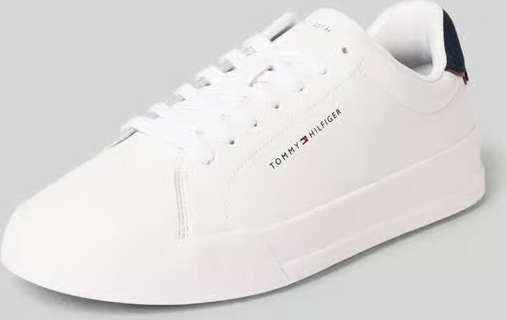 Tommy Hilfiger Sneakers TH COURT LTH DETAIL ESS vrijetijdsschoen lage schoen veterschoen met zijlijk logo-opdruk - Foto 20