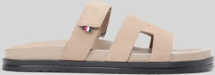 Tommy Hilfiger sandalen van echt suède