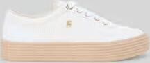 Tommy Hilfiger Sneakers met strozool - Foto 7