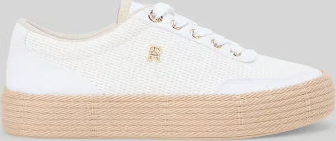 Tommy Hilfiger Sneakers met strozool - Foto 7