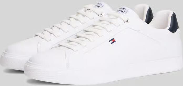 TOMMY HILFIGER Sneakers laag navy wit - Foto 8