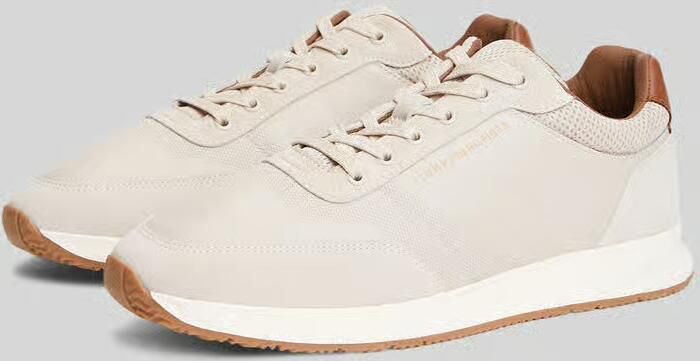 Tommy Hilfiger Sneakers van echt leer met labelopschrift