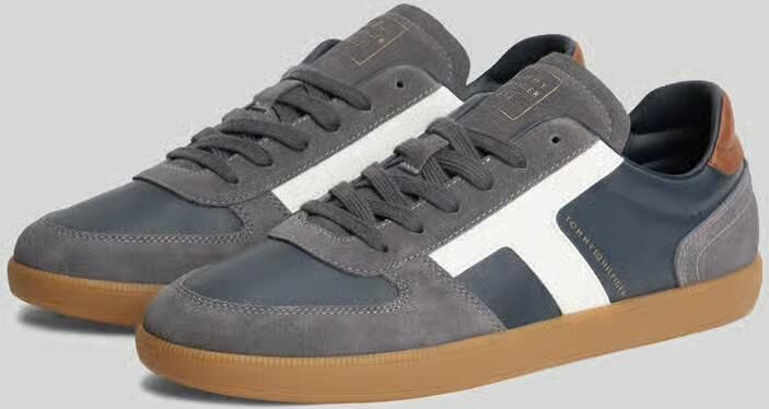 Tommy Hilfiger Sneakers van echt leer met labelopschrift - Foto 4