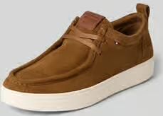 Tommy Hilfiger Sneakers van echt leer met labelpatch - Foto 4