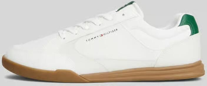 Tommy Hilfiger Sneakers van echt leer met labelpatch - Foto 2