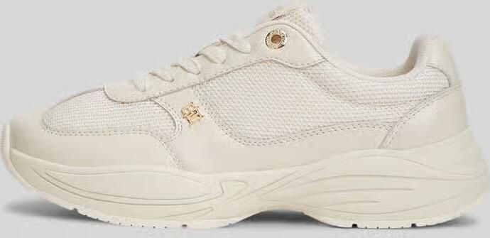 TOMMY HILFIGER Sneakers laag 'TH Monogram Mixed Texture' crème - Foto 7