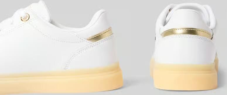 Tommy Hilfiger sneakers van echt leer met logodetails - Foto 9
