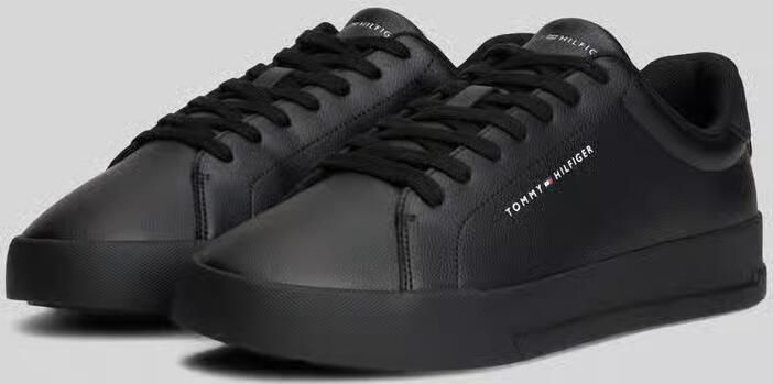 Tommy Hilfiger Sneakers TH COURT LTH DETAIL ESS vrijetijdsschoen lage schoen veterschoen met zijlijk logo-opdruk - Foto 7