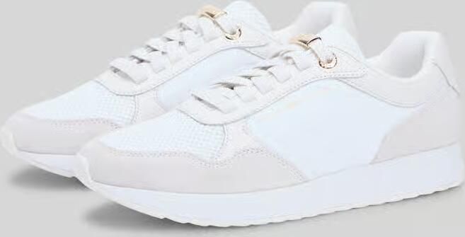 Tommy Hilfiger Sneakers van suède met mesh details - Foto 9