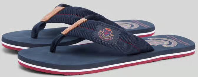 Tommy Hilfiger Teenslippers met embleem detail - Foto 2