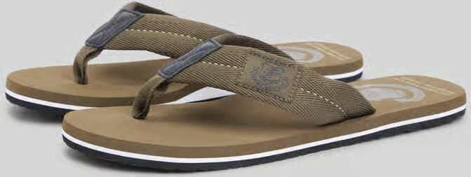 Tommy Hilfiger Teenslippers met embleem detail