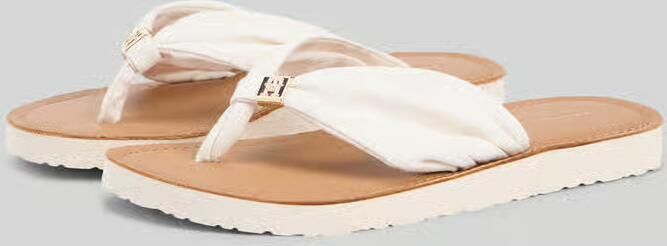 Tommy Hilfiger Teenslippers met logo-applicatie - Foto 2