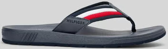 Tommy Hilfiger Teenslippers Chanclas Hombre Modèle Molded Hilfiger Rwb Beach - Foto 3