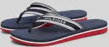 Tommy Hilfiger Teenslippers met merkdetails - Foto 4