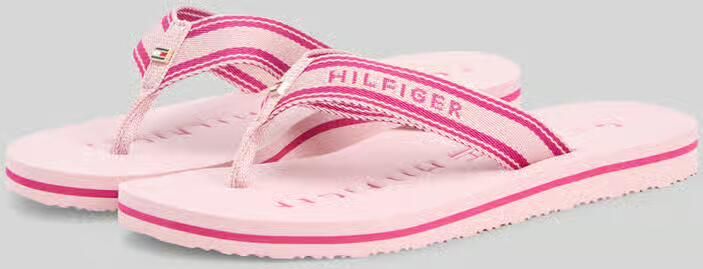 Tommy Hilfiger Teenslippers met merkdetails - Foto 2