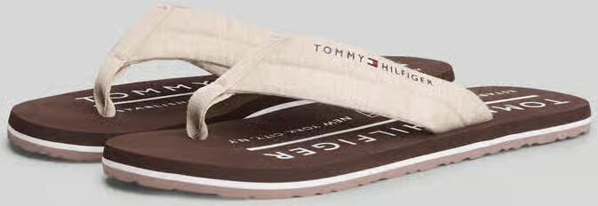 Tommy Hilfiger Teenslippers van linnen