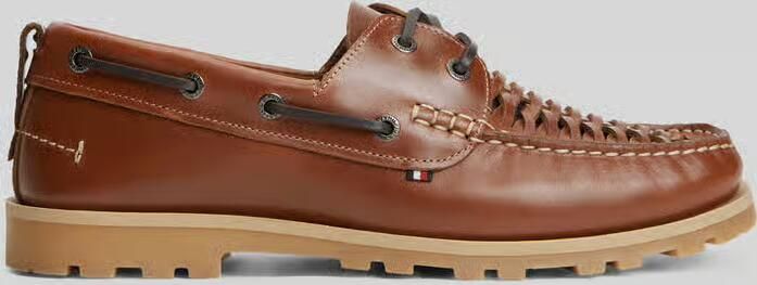 Tommy Hilfiger Bootschoenen HILFIGER BRAIDED LTH BOAT SHOE - Foto 7