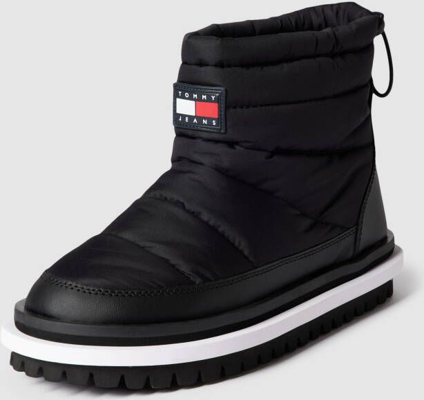 Tommy Jeans Boots met doorgestikte naden model 'PADDED'