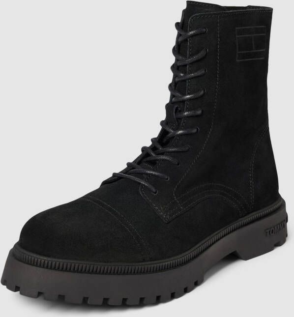 Tommy Jeans Zwarte casual enkellaarzen voor heren - Foto 3