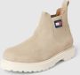 Tommy Hilfiger Khaki Suede Chelsea Laarzen - Thumbnail 2