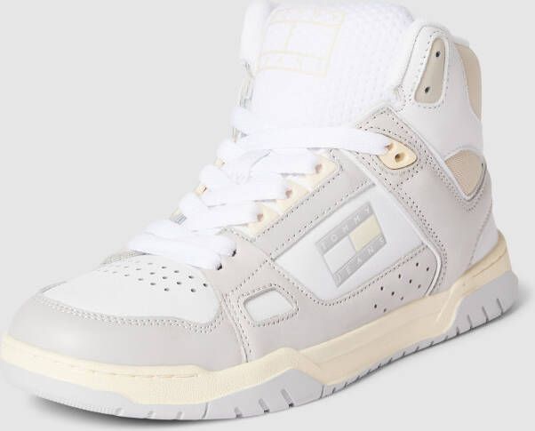 Tommy Jeans High top sneakers met labelprint model 'SKATE'