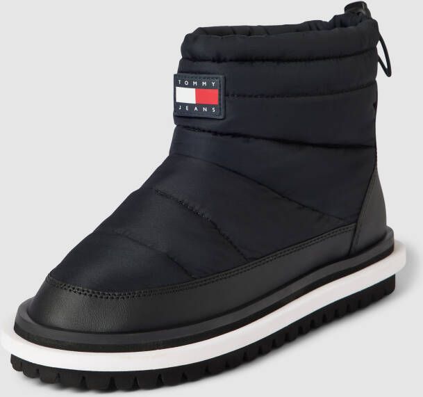 Tommy Jeans Gerecyclede polyester bontgevoerde laarzen Model: Laarzen Laarzen Zwart Dames - Foto 5